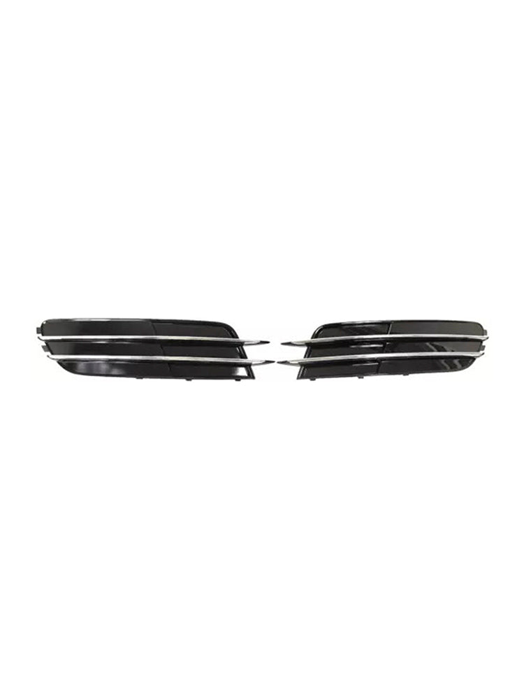 2012-2014 Audi A6 C7 4G0807681 4G0807682 Bumper Fog Light Grill Cover Bezel