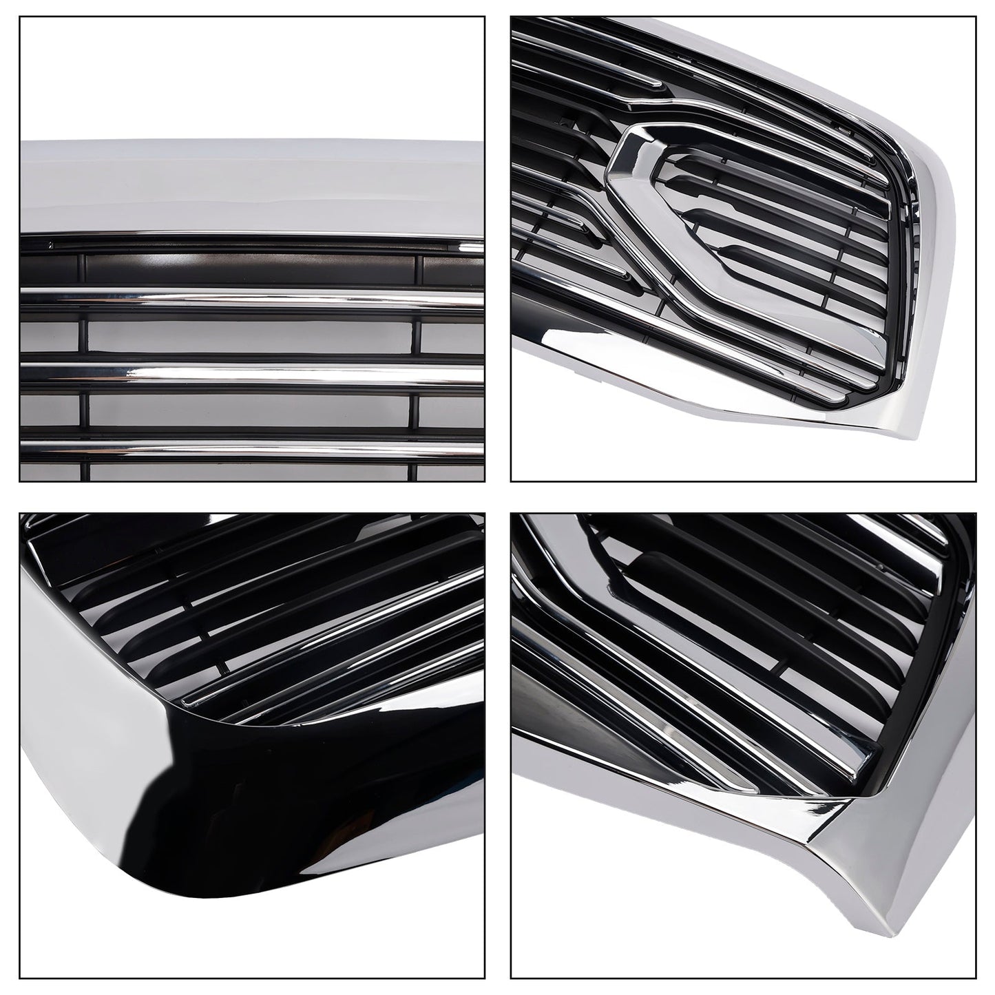 Dodge RAM 1500 2006-08 RAM1500 Chrome Front Bumper Grill Grille