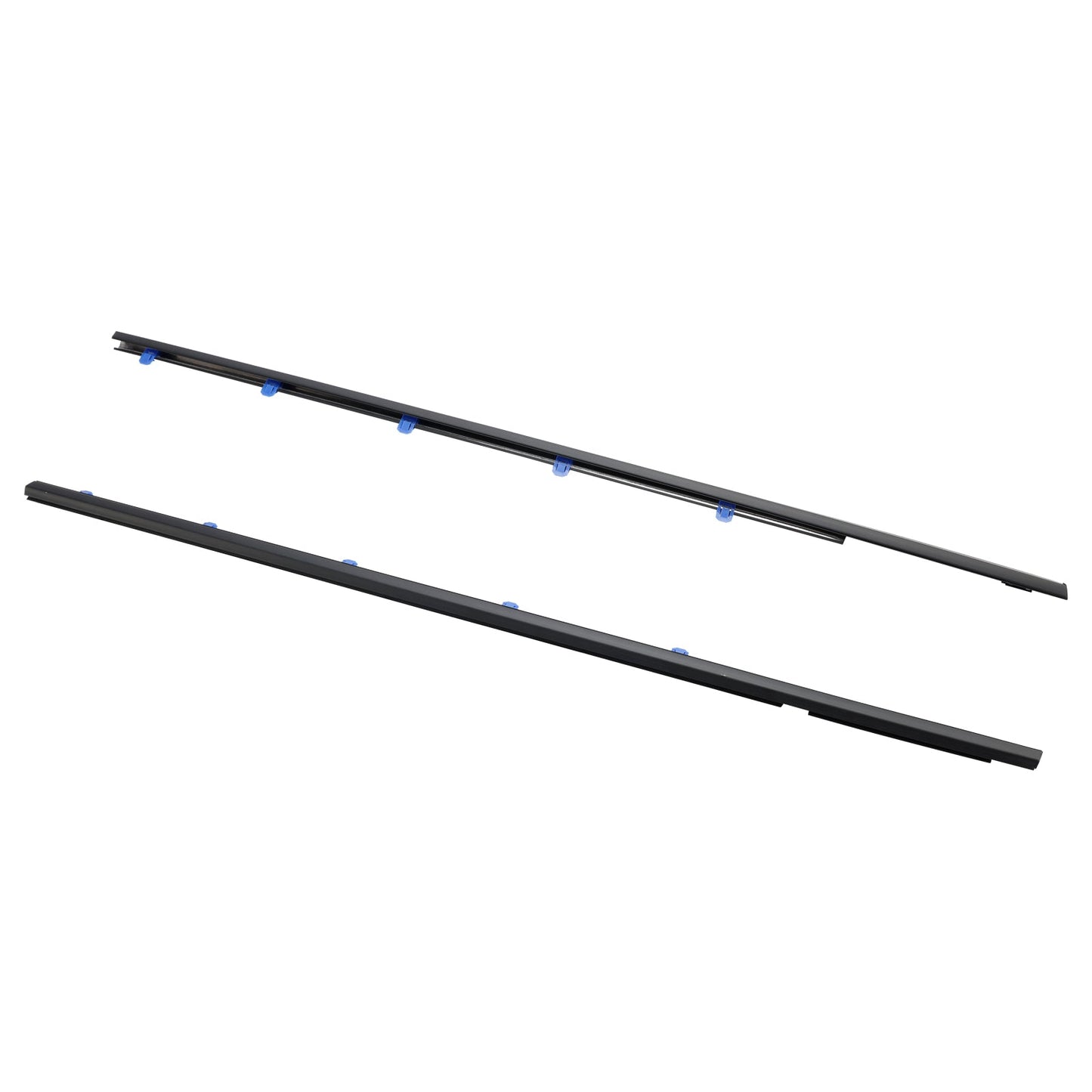 2012-2015 Honda Civic Coupe 2D 72410-TS8-A01 Left+Right Weatherstrip Belt Molding 72450-TS8-A01