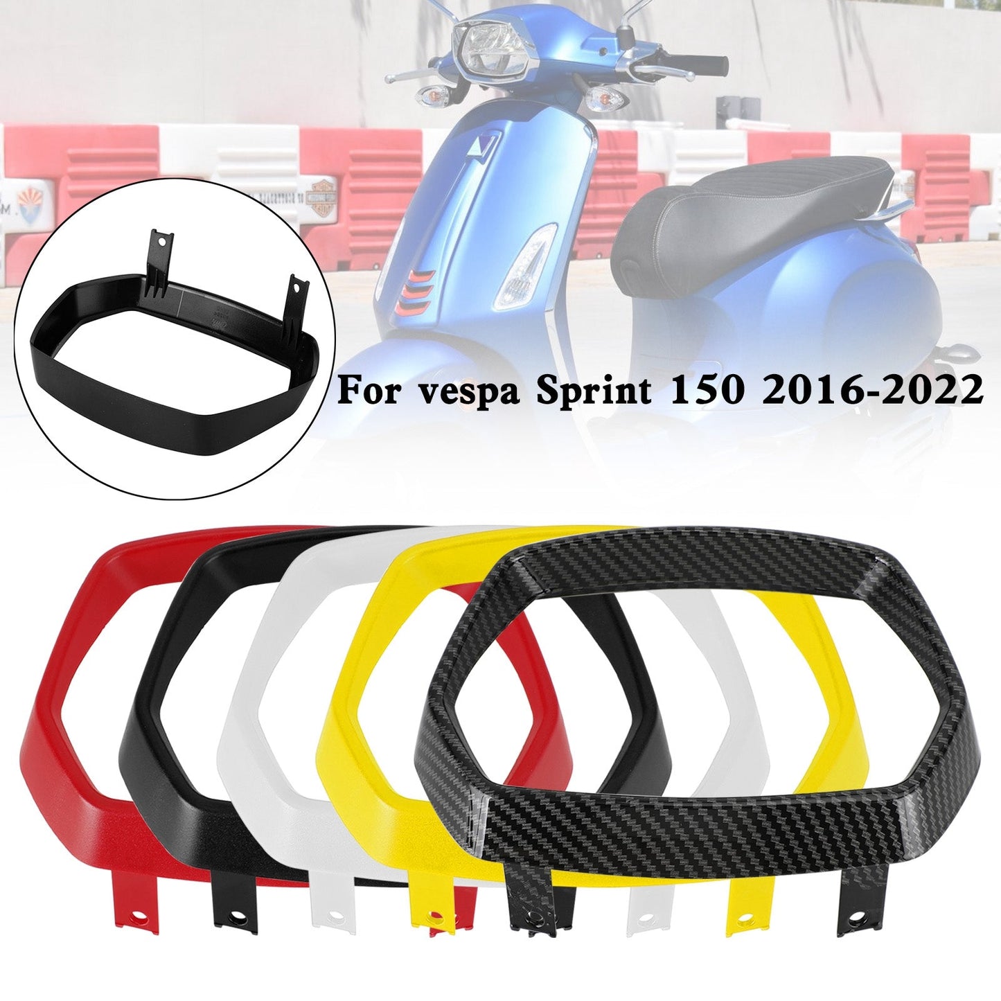 Cache-phare pour Vespa Sprint 150 2016-2022