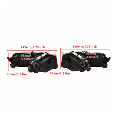 2009-2011 Audi A6 S6 Quattro Pair Front Bumper Driving Fog Light Lamps 4F0941699A 4F0941700A