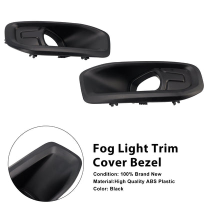 Dodge Ram 2500 3500 2019-2024 Pair Fog Light Bezel Trim 68449341AA