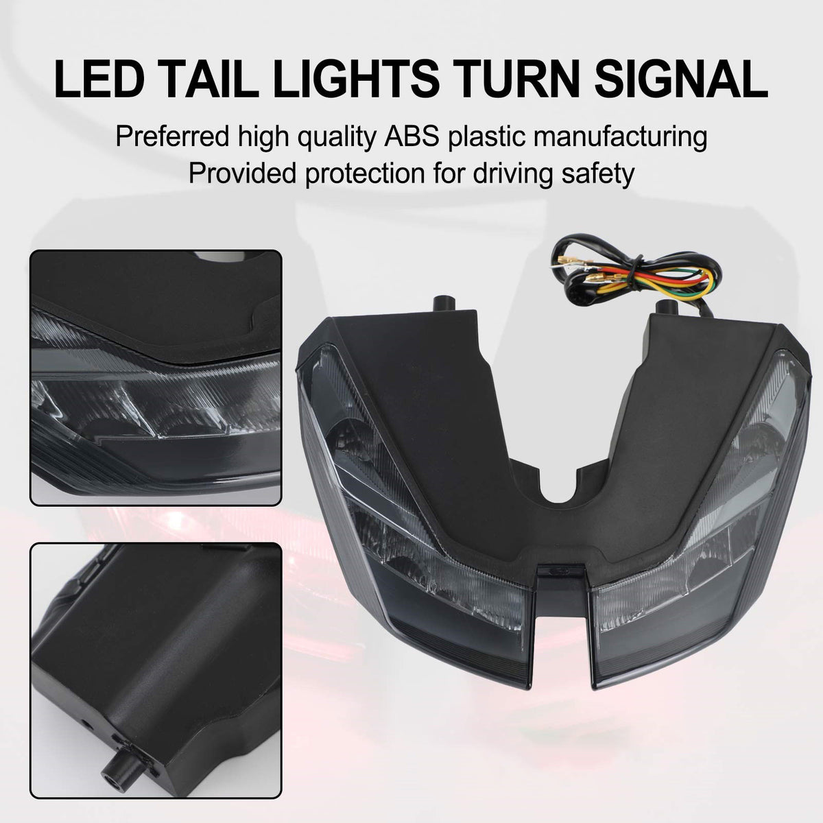 2012-2021 HYPERMOTARD 821 939 950 SP Ducati Tail Lights Turn Signal Black