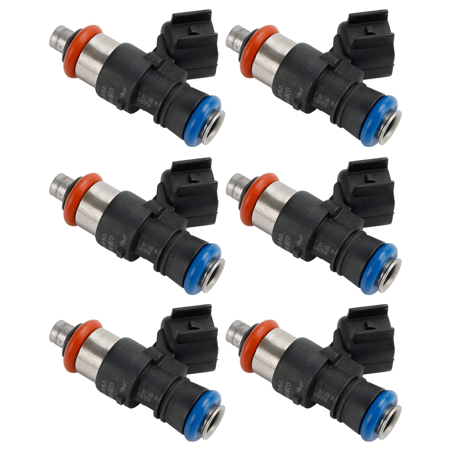 2009-2011 Mercury Mariner Milan 3.0L 6PCS Fuel Injector 0280158189 161167 CM51