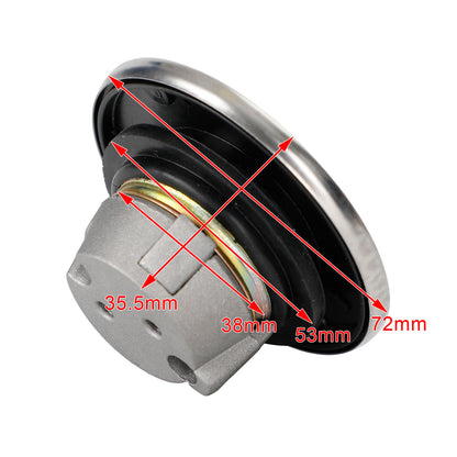 Yamaha FZR250 FZR400 FZR600 1WG-24602-00 Fuel Gas Tank Cap w/ Keys