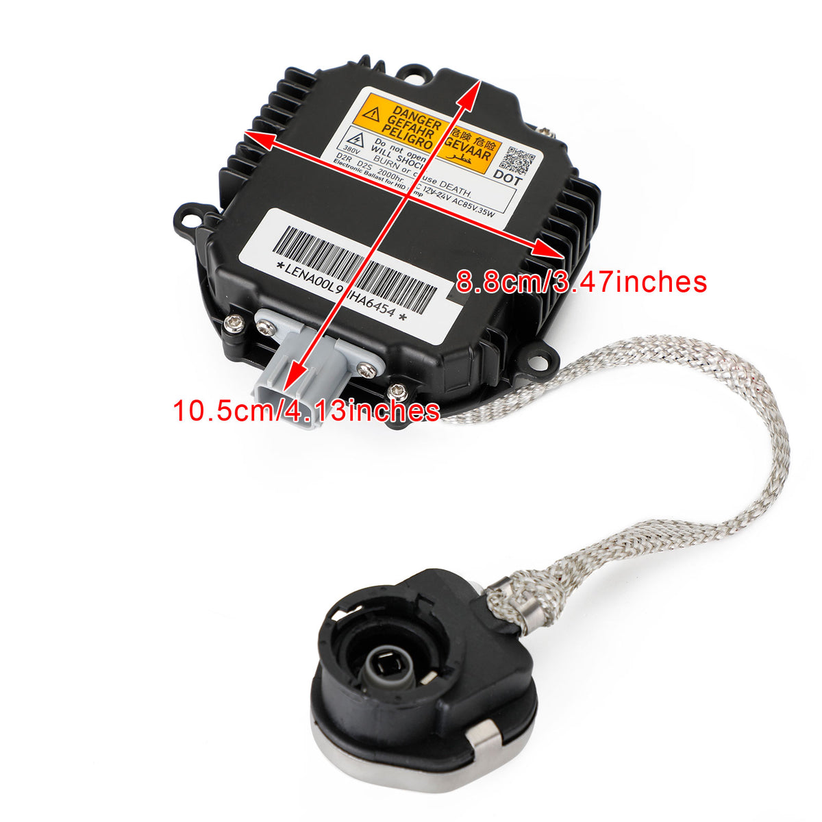 Mazda 3 6 Xenon Ballast Igniter&HID D2S Bulb Kit Computer Control BBM5510H3