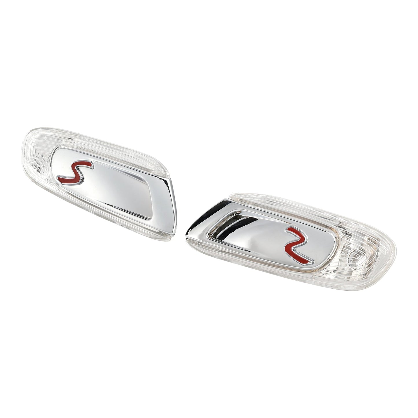 Par de luces de posición laterales para MINI F55, F56 y F57 S (2014-2021) con carcasa de luz de giro 63137298351 y 63137298352