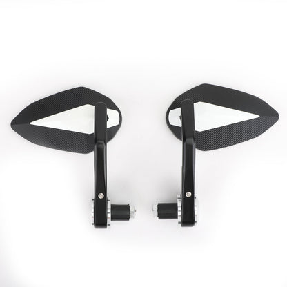 XR250L R XR650R XR230R 400R Motorcycle Sportbike 7/8" Handle Bar End Mirrors