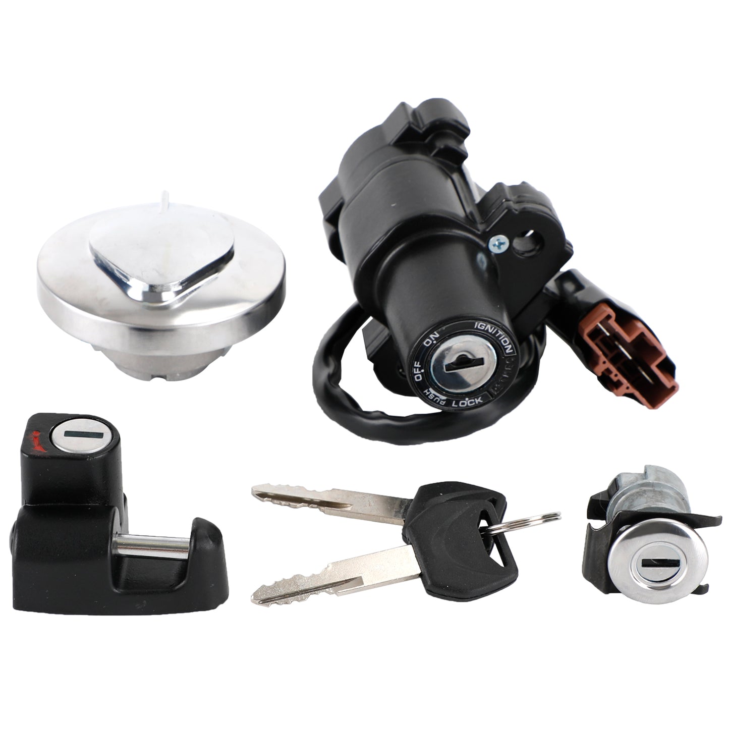 Honda CRF250L/LA 2013-2020 Lock Set Key Switch Ignition Seat Lock Fuel Cap