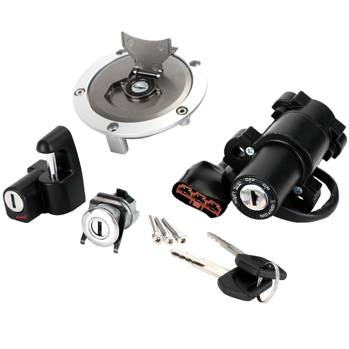 Honda CRF 250 RL RLA Rally 2017-2020 Ignition Switch Fuel Cap Helmet Lock Set