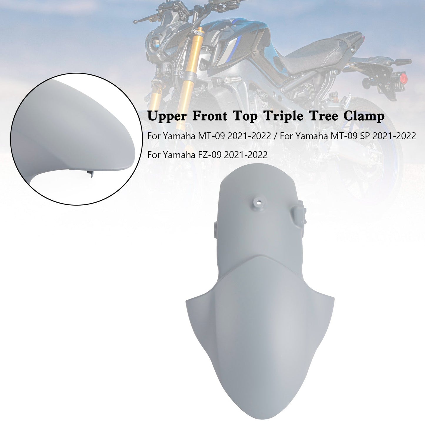 Carénage de garde-boue avant pour Yamaha MT-09 FZ-09 MT09 SP 2021-2022