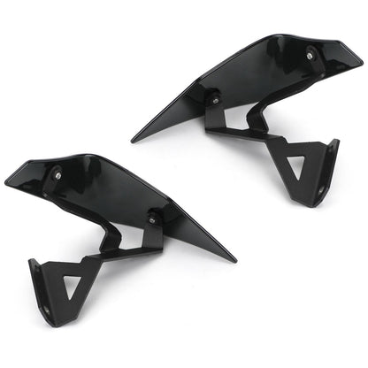 Top Side Wing Windshield Air Deflector For Honda Crf1100L 20+ Made Of Plastic