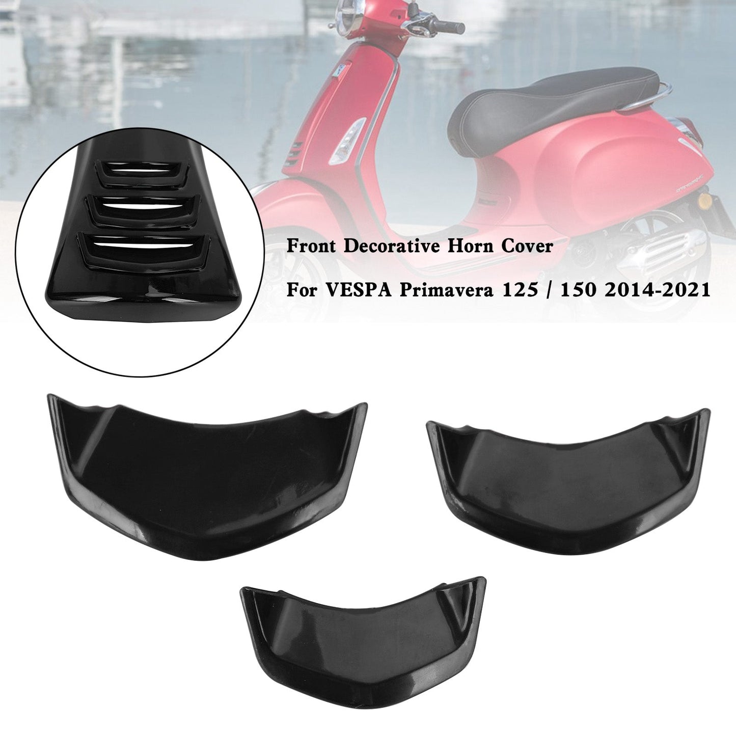 Cubierta decorativa delantera de bocina para VESPA Sprint Primavera 125/150 2014-2021