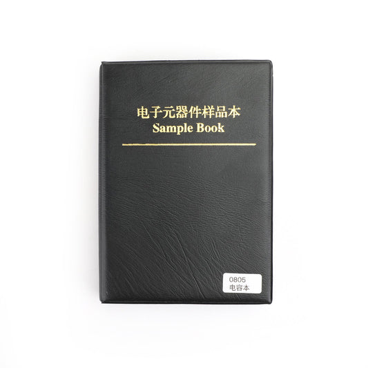 Livre d'échantillons de condensateurs SMD0805 92 valeurs * 50 pièces = 4600 pièces Kit de condensateurs SMD