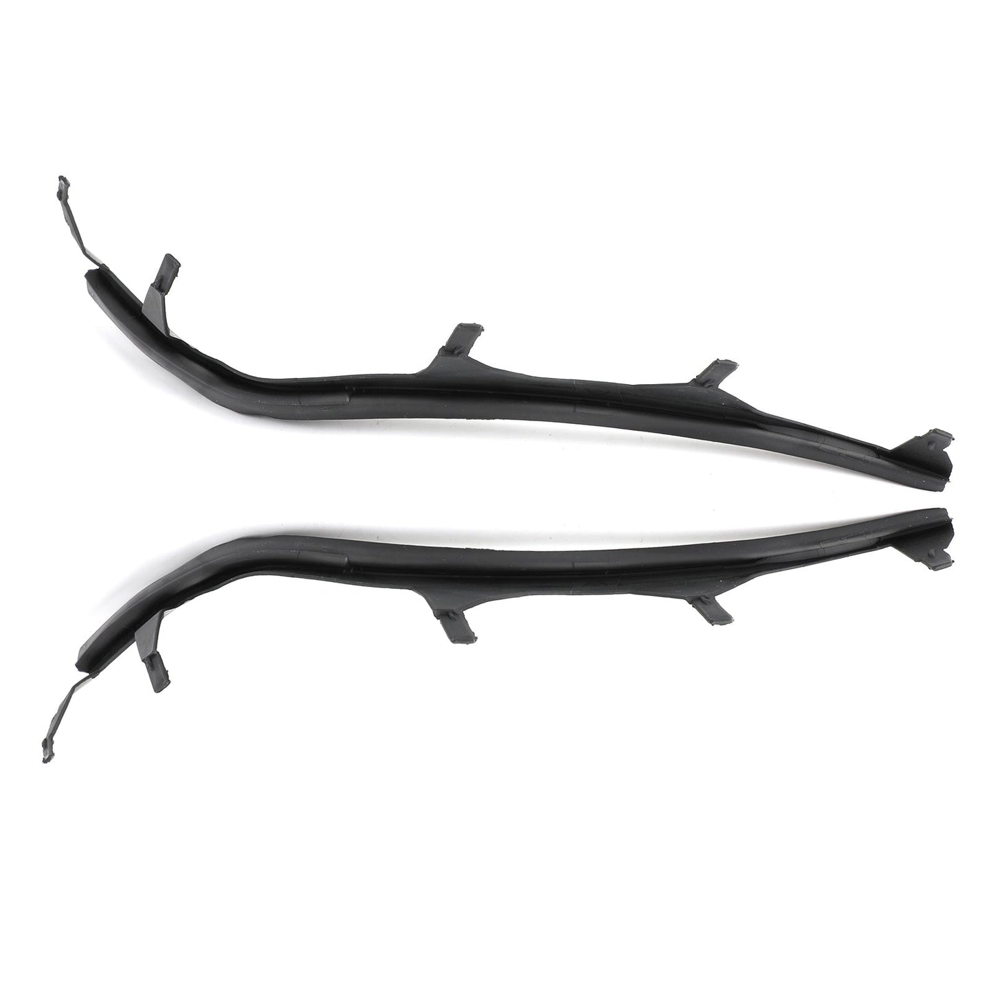 Paire de bandes de protection de phares supérieurs gauche et droit pour BMW E46 325i 02-05
