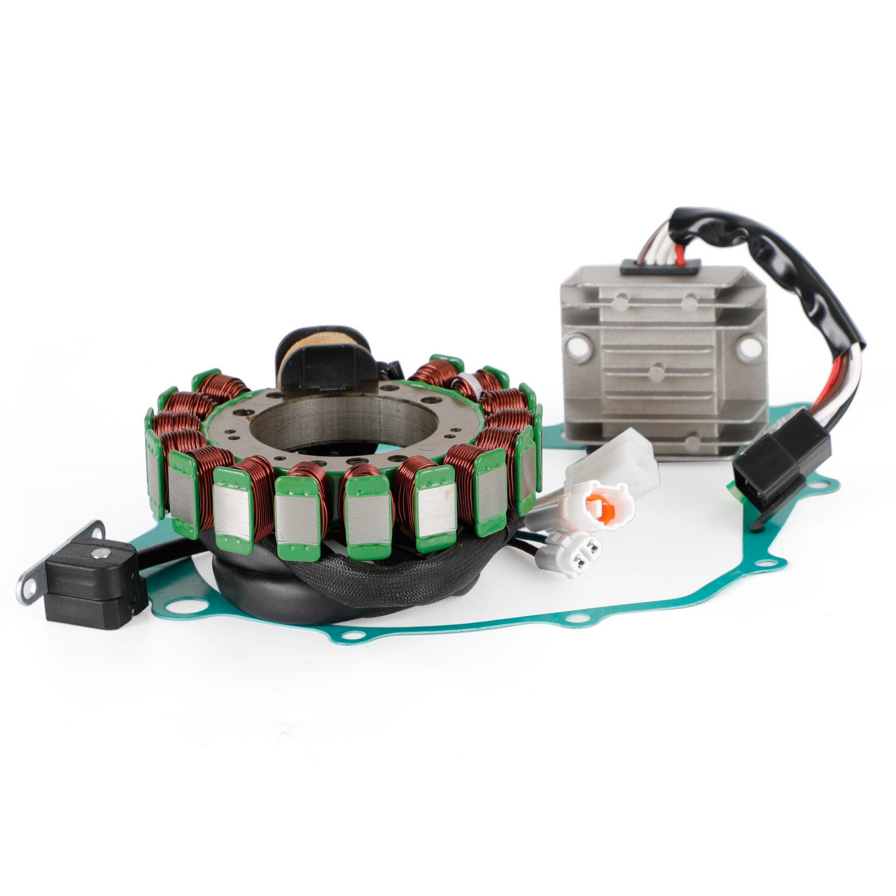 Yamaha YFM350 Big Bear 4x4 1995-1996 Magneto Stator+Voltage Rectifier+Gasket 3HN-85510-10 4GB-81960-00