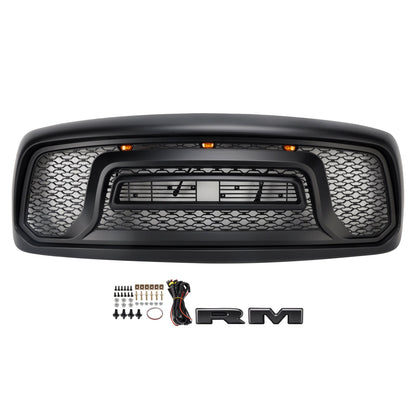 2002-2005 Dodge RAM 1500 Rebel Style Front Bumper Grill Grille