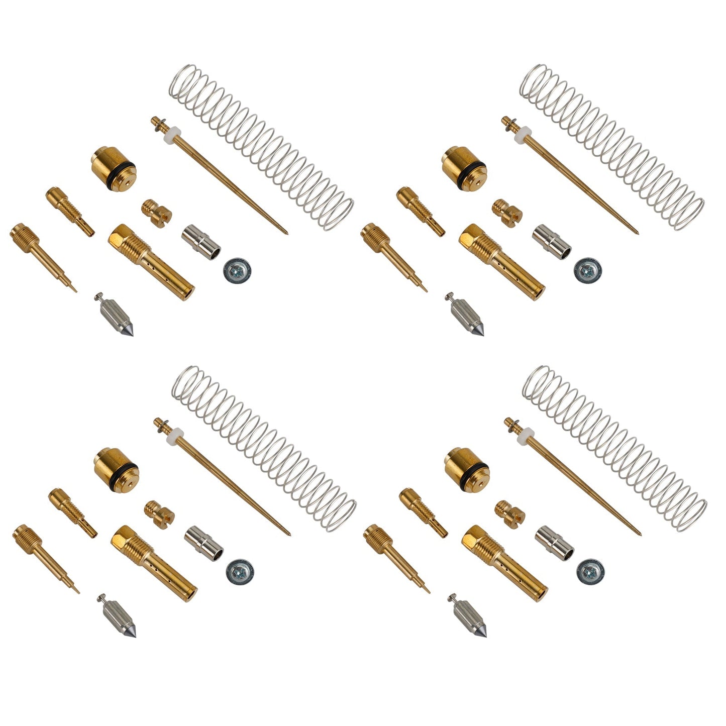 Kit de reparación y reconstrucción de carburador de 4 piezas para ATV, ATV250, EN250, GP200, GP250 y MV30 de 250 cc