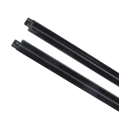 2008-2017 For Dodge Challenger 2pcs Front Door Window Belt Weatherstrip 55399123AG 55399122AG