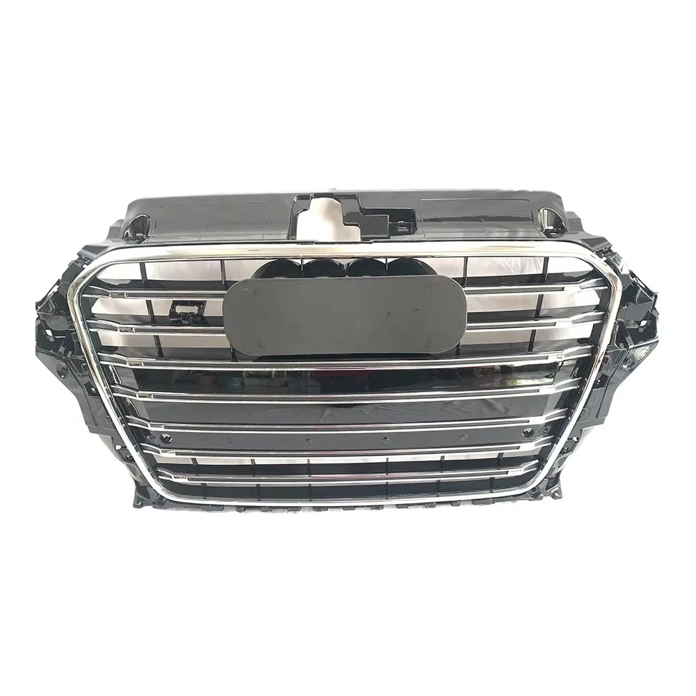 2013-2016 Audi A3 S3 8V To S3 Style High Quality ABS Grille Long Strip Trim Grill