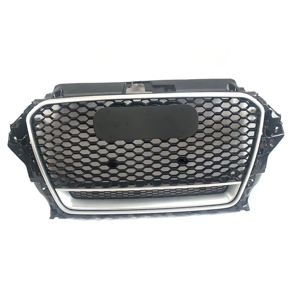 2013-2016 Audi A3 S3 8V To RS3/R3 Style High Quality ABS Honeycomb Front Bumper Grill
