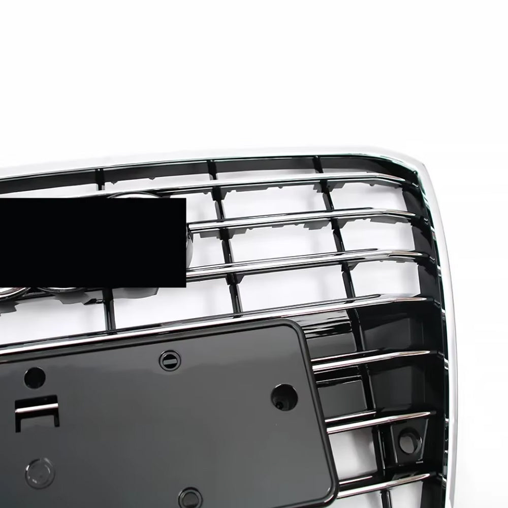 Audi A8 D4 2010-2014 Chrome Black High Quality ABS Front Bumper Grill 4H0 853 651 Radiator Grill