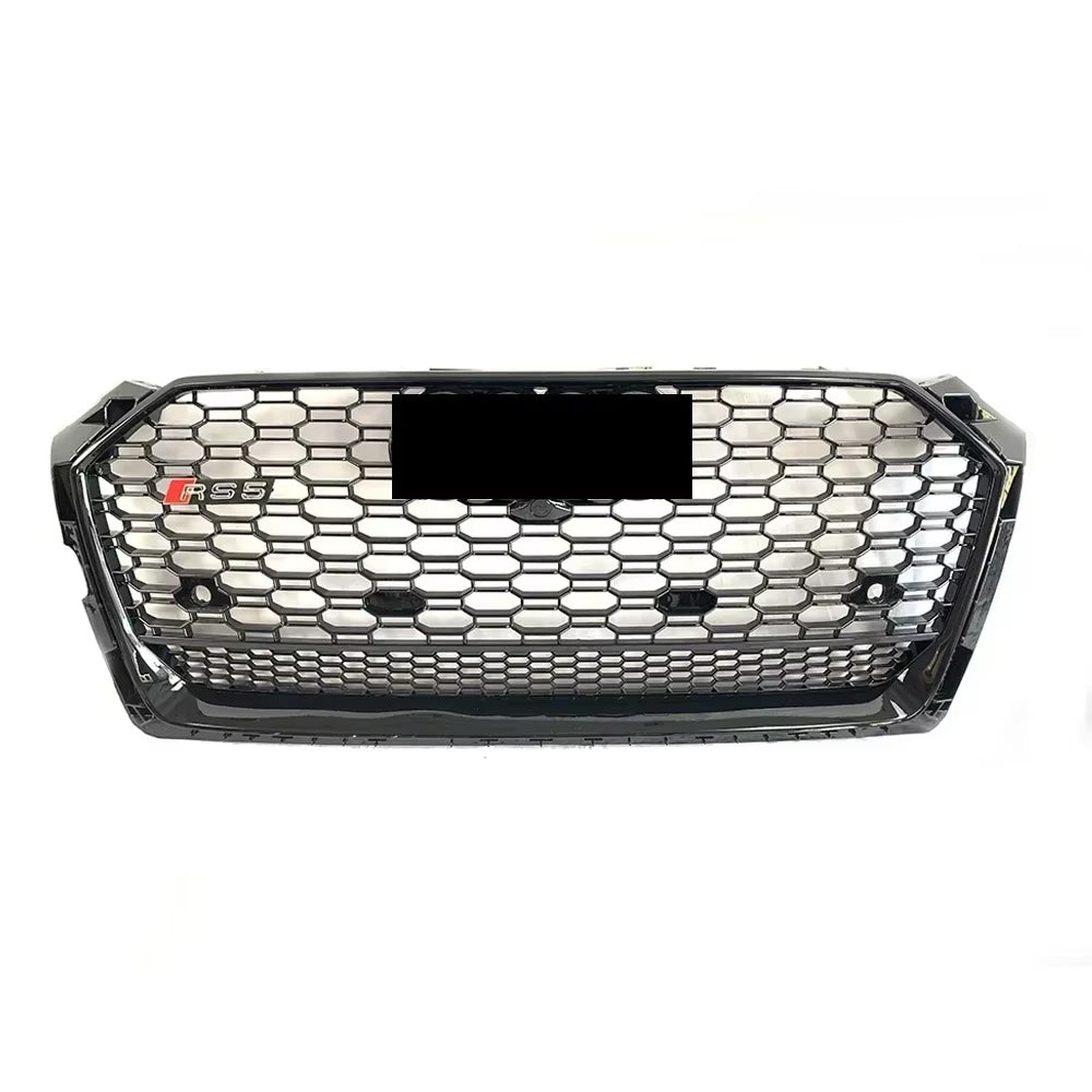 2017-2019 Audi A5 S5 F5 To RS5 Style Bumper Grill Upper Grille With Quattro