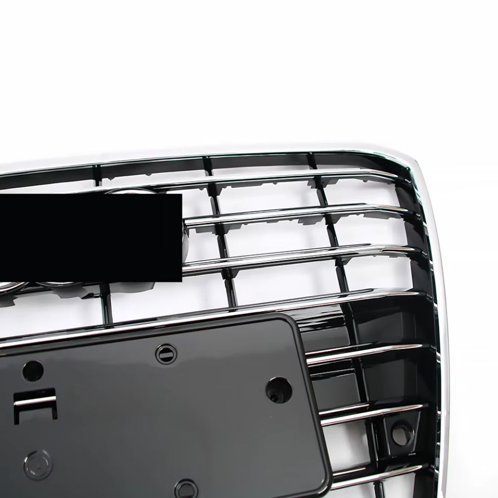 Audi A8 D4 2010-2014 High Quality ABS Chrome Black Front Bumper Grill 4H0 853 651 New Condition Grille Radiator Grilles