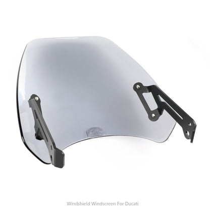 1x For 15-2018 Ducati Scrambler Windshield Windscreen Wind Defector protection G