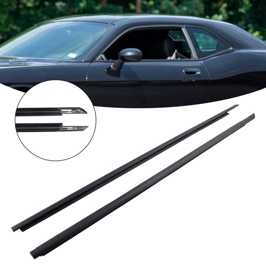2008-2017 Dodge Challenger 2 pièces 55399123AG 55399122AG Joint d'étanchéité pour ceinture de fenêtre de porte avant