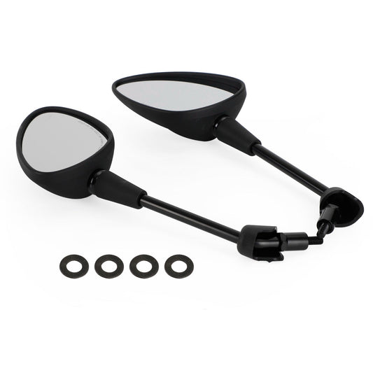 Paire de rétroviseurs noirs pour Piaagio/Vespa Sprint 50/125/150 cc 2T/4T (2014+)