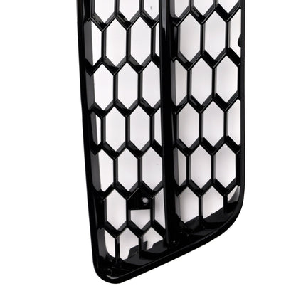 2PCS Honeycomb Front Fog Lamp Cover Grille Grill Fit Audi A5 2007-2011