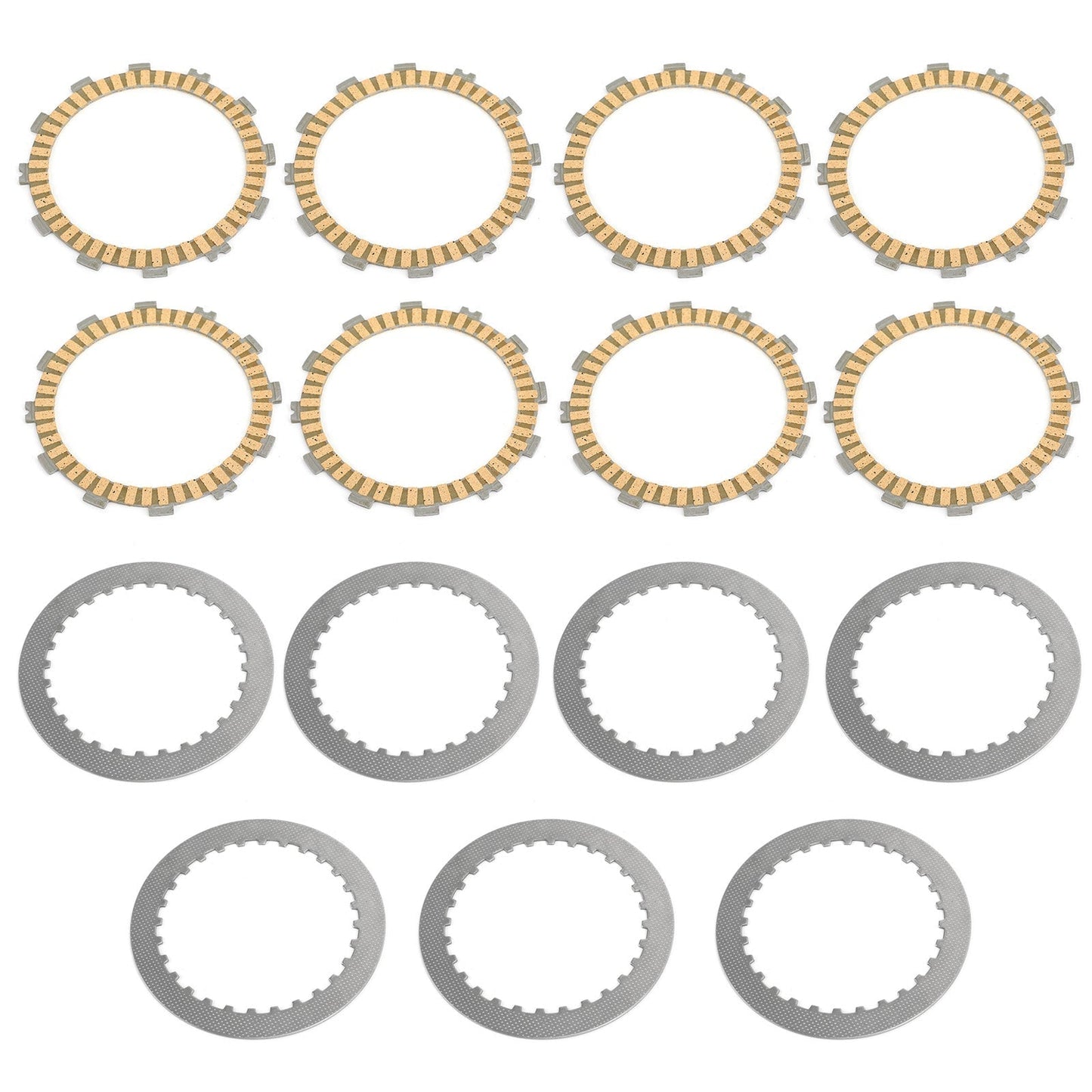 Kit de embrague de acero y placas de fricción para Honda CRF450R 02-08 y CRF450X 05-17