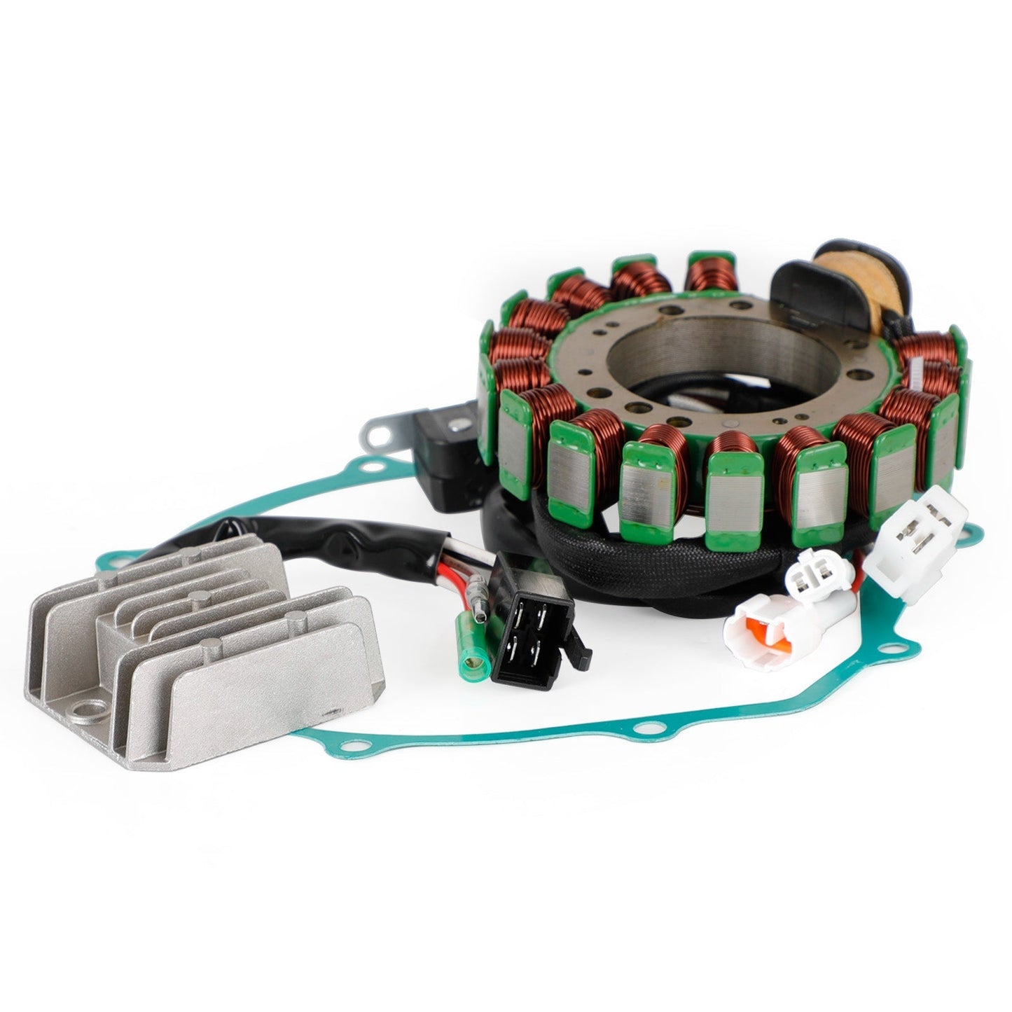 Yamaha YFM350 Big Bear 4x4 1995-1996 Magneto Stator+Voltage Rectifier+Gasket 3HN-85510-10 4GB-81960-00