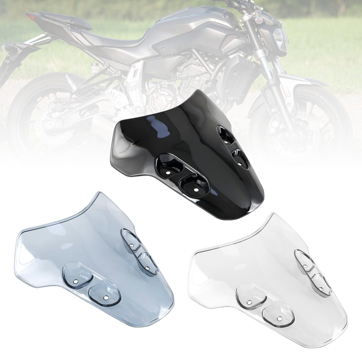 Pare-brise de moto ABS pour YAMAHA MT-07 MT 07 2021-2023