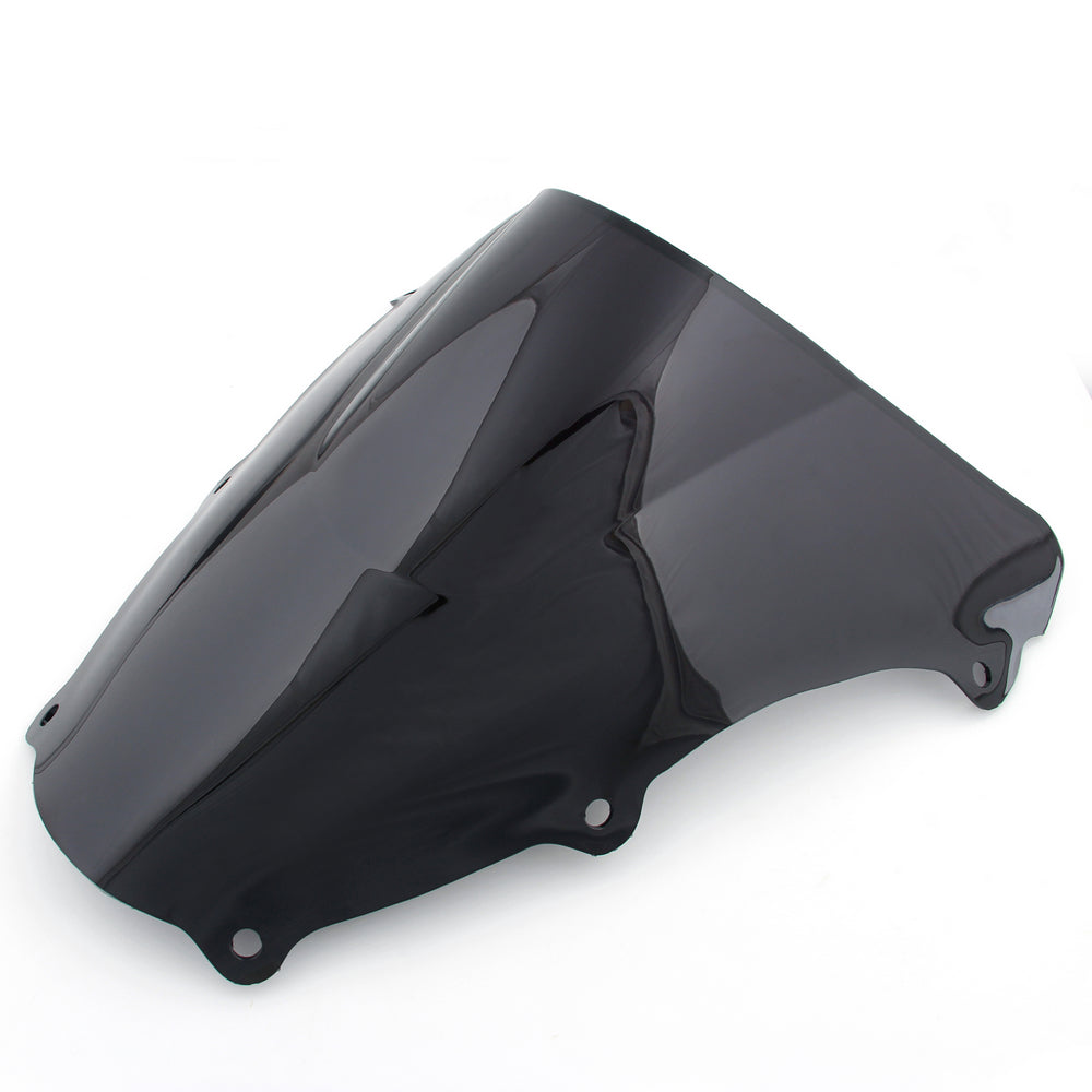 Pare-brise double bulle pour Suzuki SV650, SV650S 03-12, SV1000S 2003-2008, noir