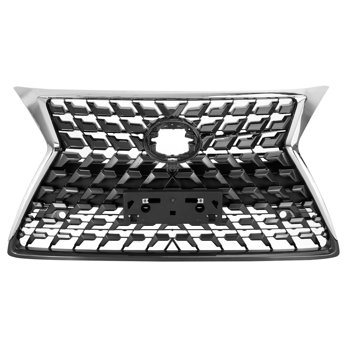 Lexus 2014-2021 GX460 Front Upper Grille Bumper Grill Chrome Black