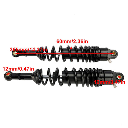 Honda CT125 Cross Cub 110 50 365mm Rear Suspension Air Shock Absorbers