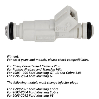 0280155737 NEW 36lb Fuel Injectors Ford GM LS1 LT1 5.0L 5.7L 380cc 0280155868 0280155811