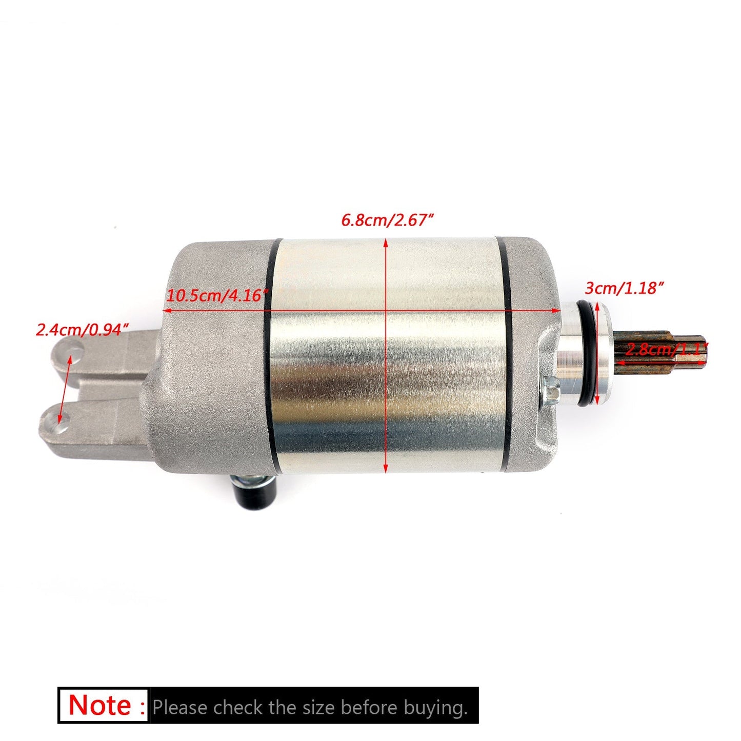 Electric Starter Motor for Honda TRX 400FW Fourtrax Foreman 400 500 1995-2003 Assosary