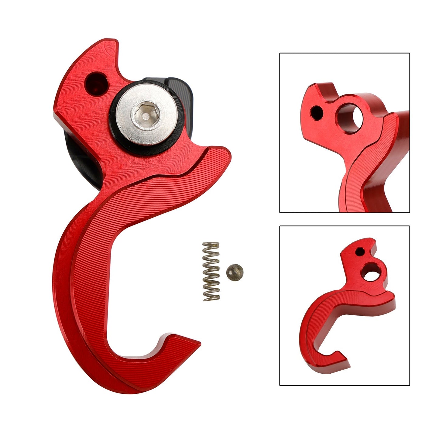 Holder Helmet Hooks Bracket Red For For Yamaha Tricity 125 2014-2021 155 2016-2023