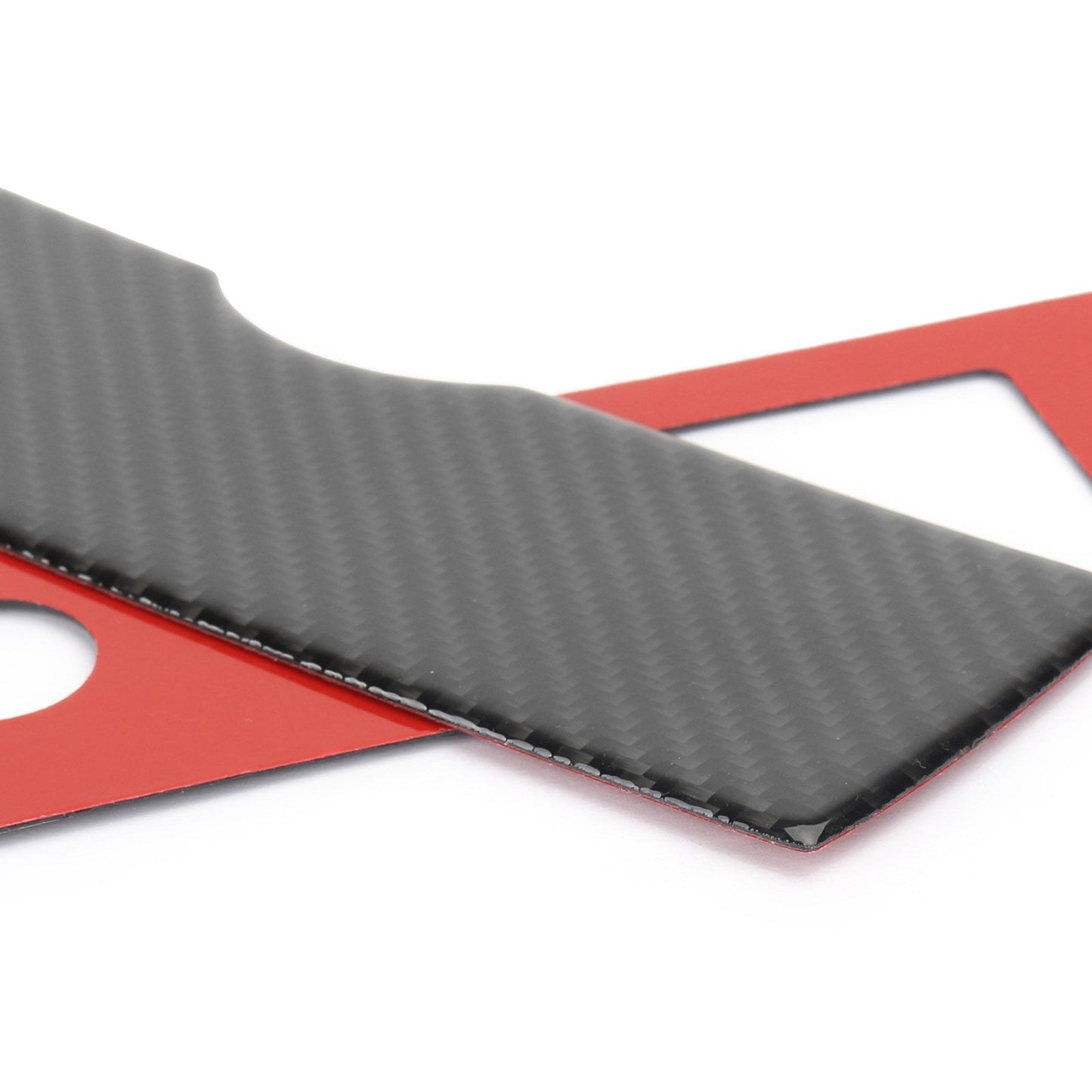 Garniture de panneau de commutateur de lève-vitre intérieur en fibre de carbone pour Nissan 350Z 2006-2009
