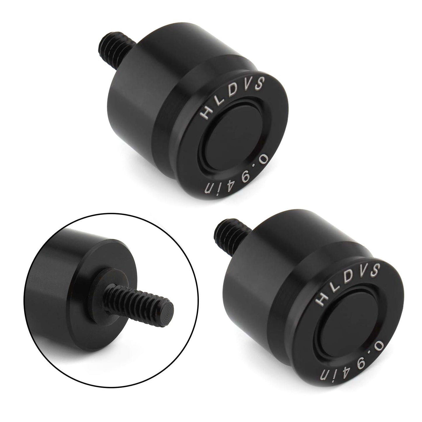 2 pernos de asiento de aluminio anodizado para Dyna Softail Sportster Road King Glide Gold