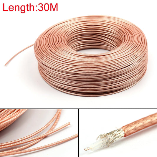Connecteur de câble coaxial RF RG179 75 ohms M17/94 RG-179 Coax Pigtail