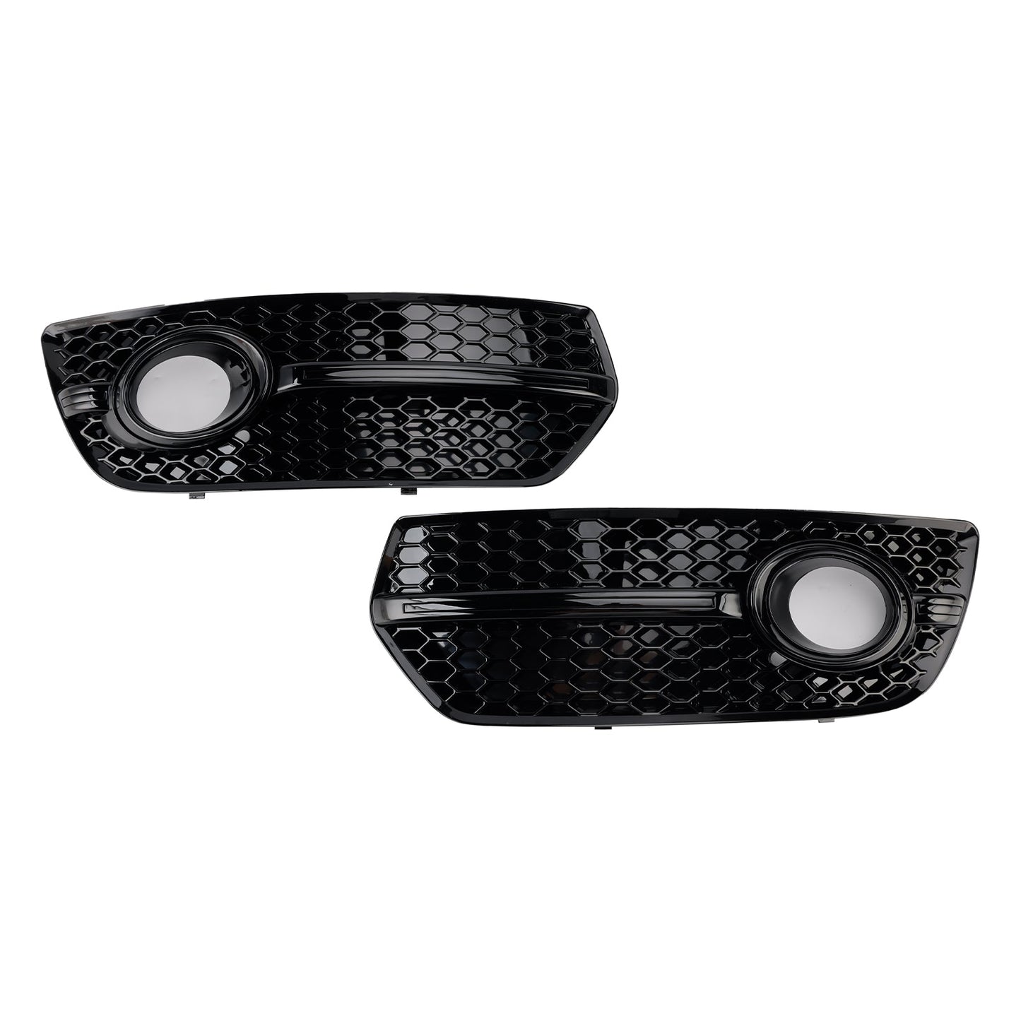 2009-2012 2PCS Front Bumper Grill Fog Light Lamp Covers Fit Audi Q5