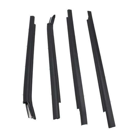 2000-2006 Toyota Tundra Double Cab 4pcs Weatherstrip Outer Lower Window 75720-0C010 75710-0C010