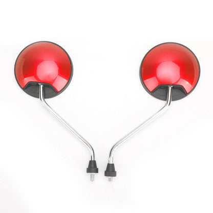 Universal Scooter Moped Mirrors 8mm For Vespa Piaggio Liberty 50-150cc