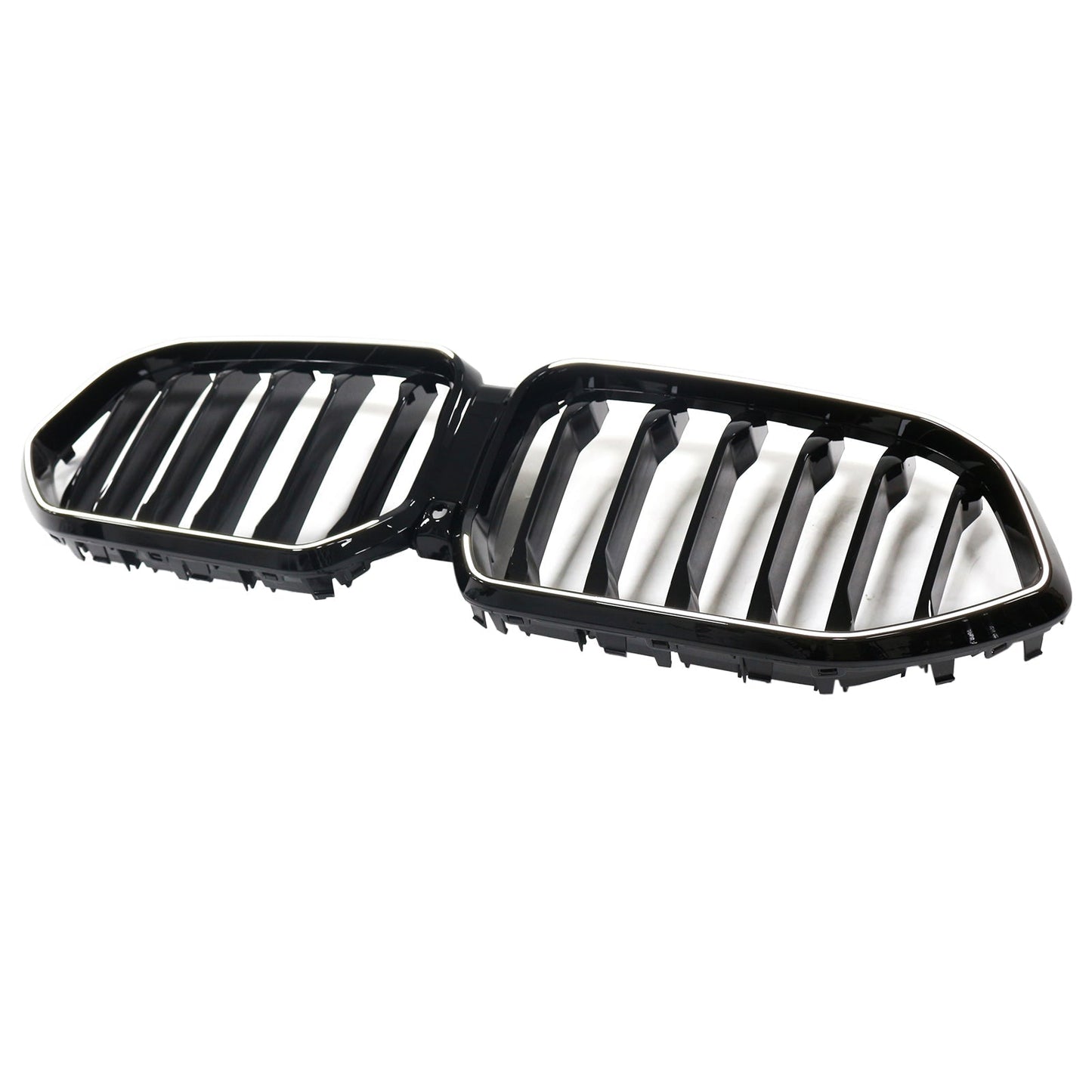 2023-2025 BMW X6 G06 M60i Black Front Bumper Grille Grill W/Camera Hole