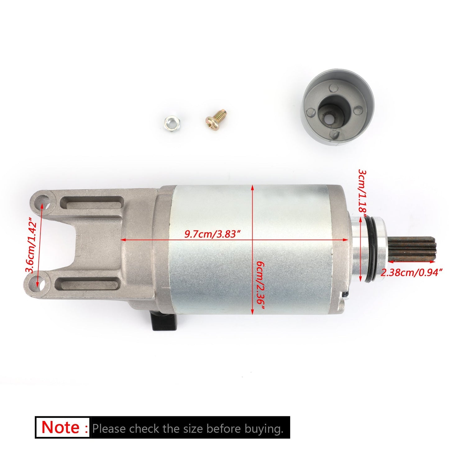 Electric Starter Motor for Suzuki GSF400 91-95 GSF600 Bandit GSX 400 600 GSF650 Assosary
