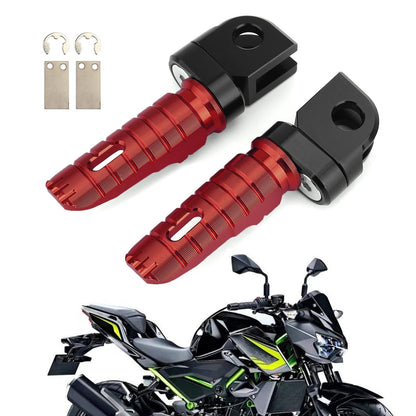 11-17 KAWASAKI W800 Front Footrests Foot Red